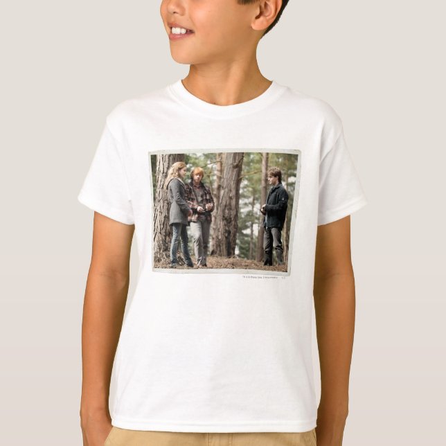 Camiseta Hermione, Ron y Harry 2 (Anverso)
