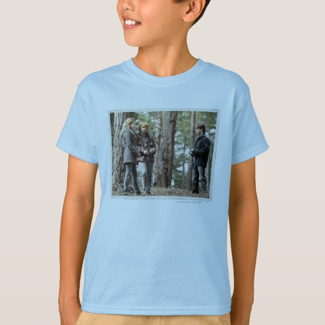 Camiseta Hermione, Ron y Harry 2 (Anverso)