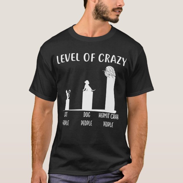 Camiseta Hermit Crab Level Of Crazy Hermit Crab Tee (Anverso)