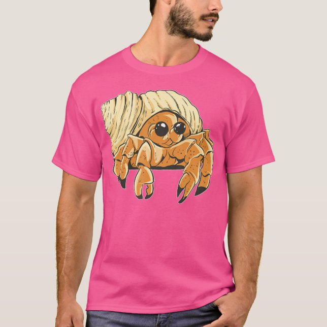 Camiseta Hermit Crab Little (Anverso)