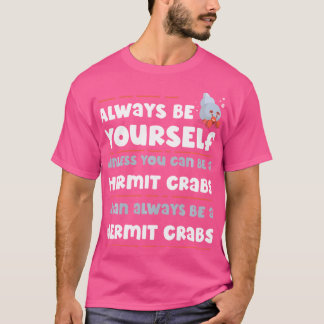 Camiseta Hermit Crab Lover Shirt Ocean Animal Mascota Hermi