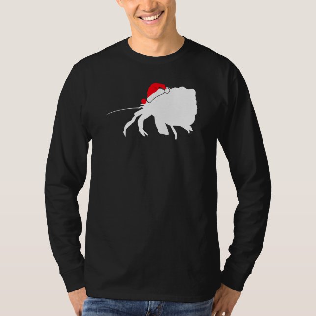 Camiseta Hermit Crab Santa Hat Navidades (Anverso)