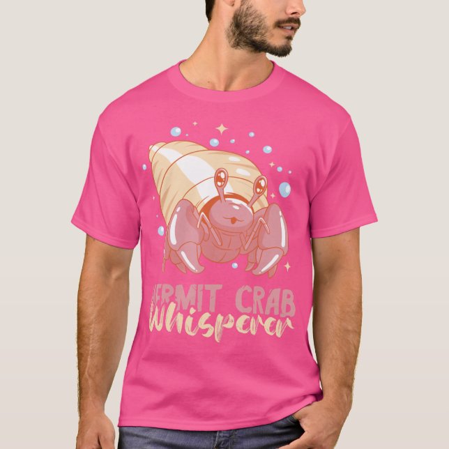 Camiseta Hermit Crab Whisperer Sea Animals Hermitan el amor (Anverso)