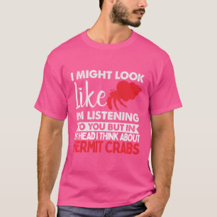 Camiseta Hermit Crabs de cangrejos de mar Mascota de animal