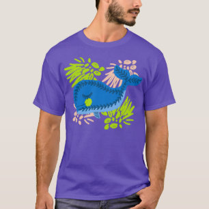 CAMISETA HERMOSA BALLENA DE MAR AZUL