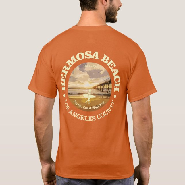 Camiseta Hermosa Beach (C) (Reverso)