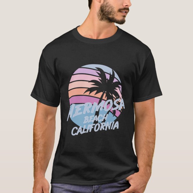 Camiseta Hermosa Beach California (Anverso)