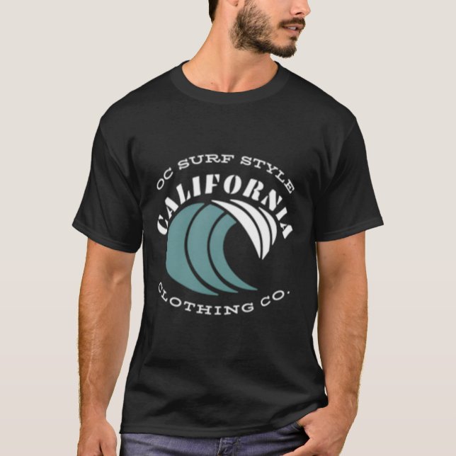 Camiseta Hermosa Beach California Circle (Anverso)