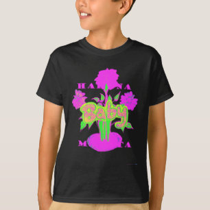 Camiseta Hermosa Bebé Asombrosa Floral Inspiradora Rosa