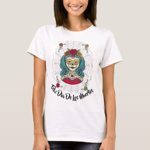 Camiseta Hermosa Catrina Feliz Día de Muertos