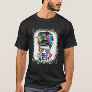 Camiseta Hermosa Cheque Mamá Messy Bun Hair Gafas De Sol Ty