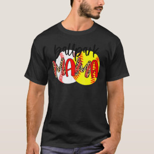 Camiseta Hermosa Cheque Mamá Messy Bun Hair Gafas De Sol Ty