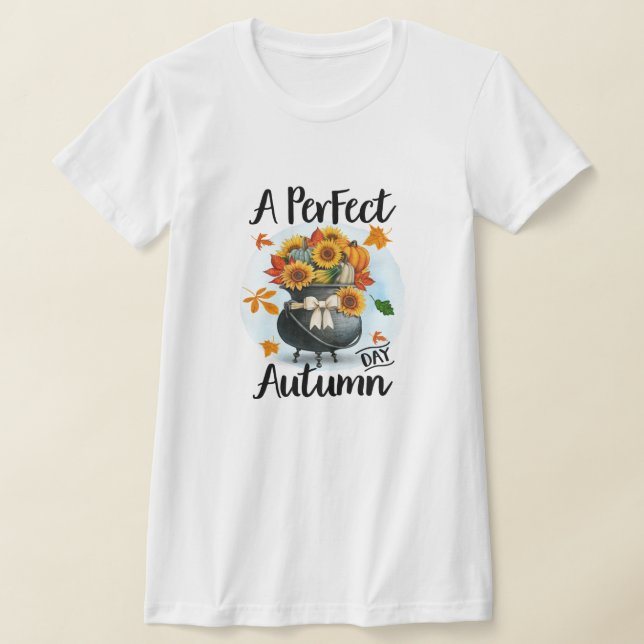 Camiseta Hermosa colección de otoño del día de Acción de Gr (Distribución)
