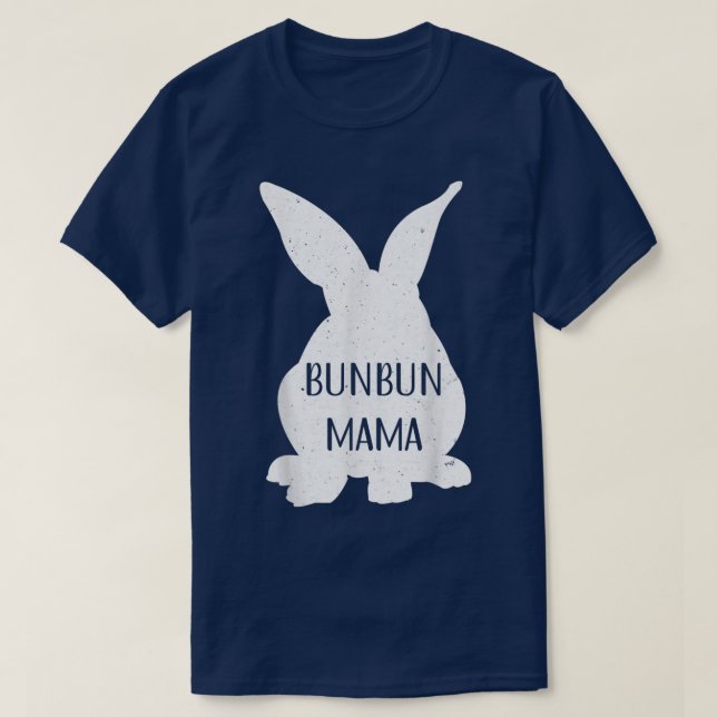 Camiseta Hermosa conejo dulce mamá mamá ama a los Chicas de (Diseño del anverso)