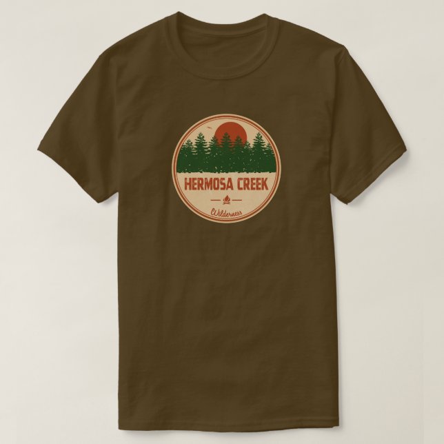 Camiseta Hermosa Creek Wilderness Colorado (Diseño del anverso)