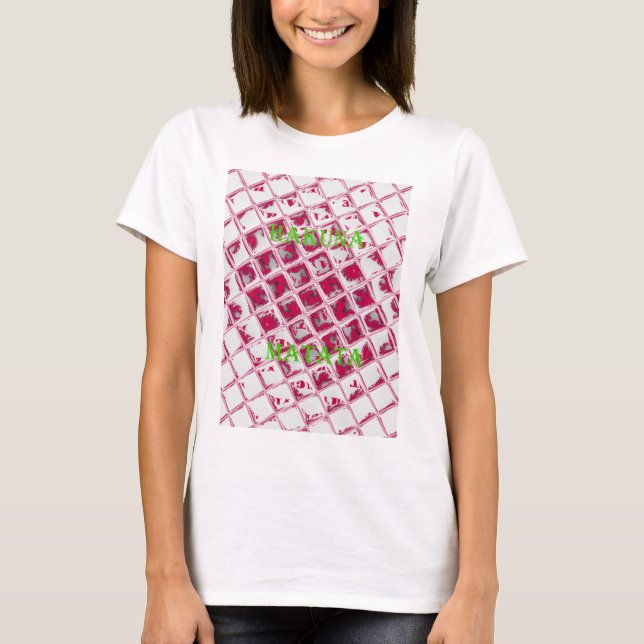 Camiseta Hermosa e impresionante imagen de espejo de estilo (Anverso)