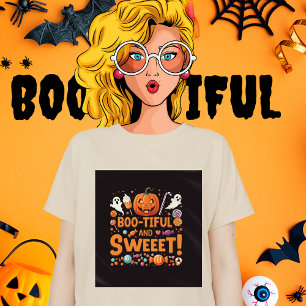 Camiseta Hermosa familia que coincide con mujeres de Hallow