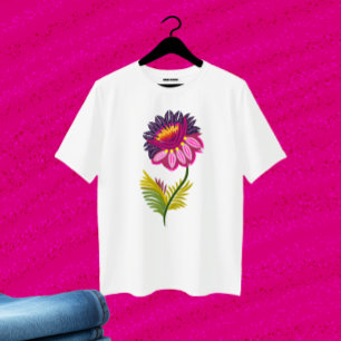 Camiseta Hermosa flor