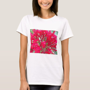 Camiseta Hermosa Flor De Sangre Leve Arte Impresión/Gráfico