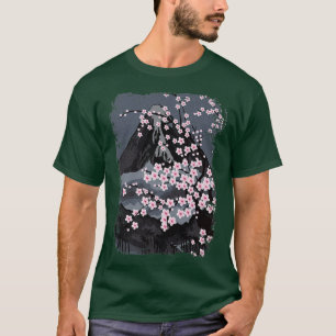 Camiseta Hermosa florecimiento de cerezo japonés, sakura co