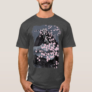 Camiseta Hermosa florecimiento de cerezo japonés, sakura co