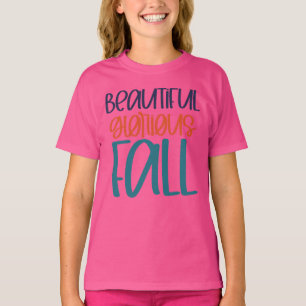 Camiseta Hermosa Gloriosa Temporada Otoño