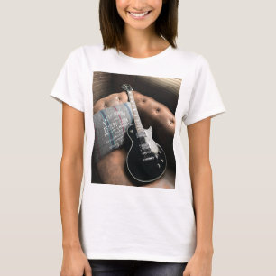 Camiseta Hermosa guitarra acústica