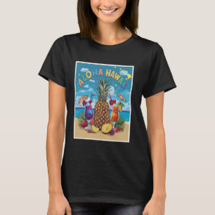 Camiseta Hermosa idea de regalo de recuerdo ALOHA Hawaii