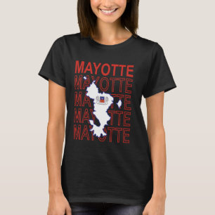 Camiseta Hermosa idea de regalo mapa de diseño gráfico de M