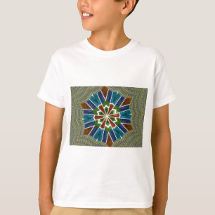 Camiseta Hermosa imagen de diseño textil de moda en Asia