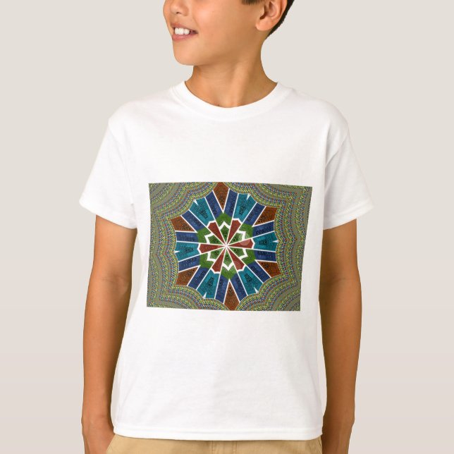 Camiseta Hermosa imagen de diseño textil de moda en Asia (Anverso)