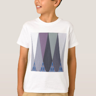 Camiseta Hermosa impresión de arte de diseño de Chevron