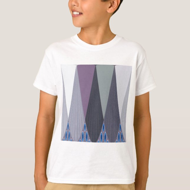Camiseta Hermosa impresión de arte de diseño de Chevron (Anverso)