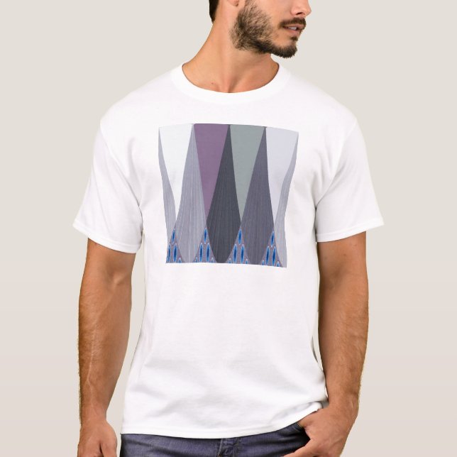 Camiseta Hermosa impresión de arte de diseño de Chevron (Anverso)