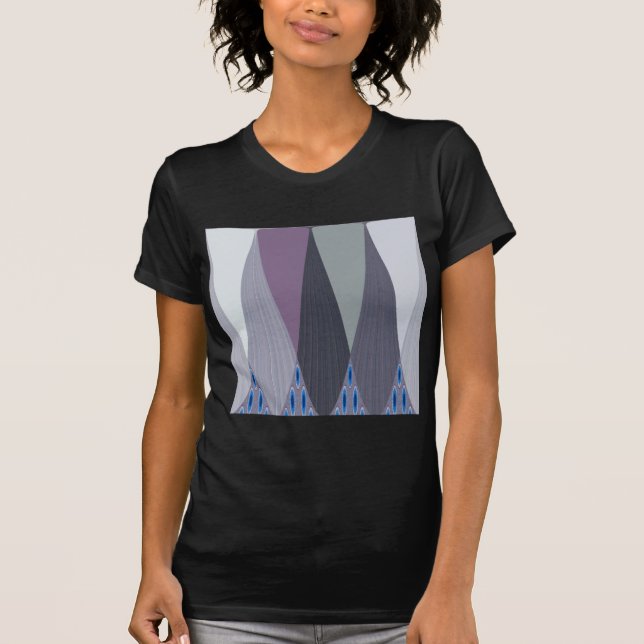 Camiseta Hermosa impresión de arte de diseño de Chevron (Anverso)