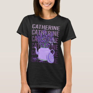 Camiseta Hermosa Lavanda - Nombre de Catherine