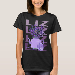 Camiseta Hermosa Lavanda - Nombre Liz