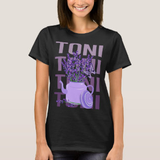 Camiseta Hermosa Lavanda - Nombre Toni