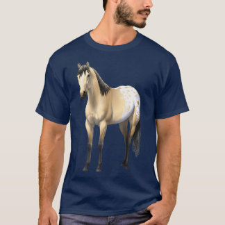 Camiseta Hermosa leche de mantequilla Buckskin Appaloosa Ho