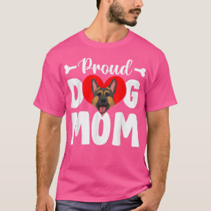 Camiseta Hermosa madre de pastora alemana divertida y diver