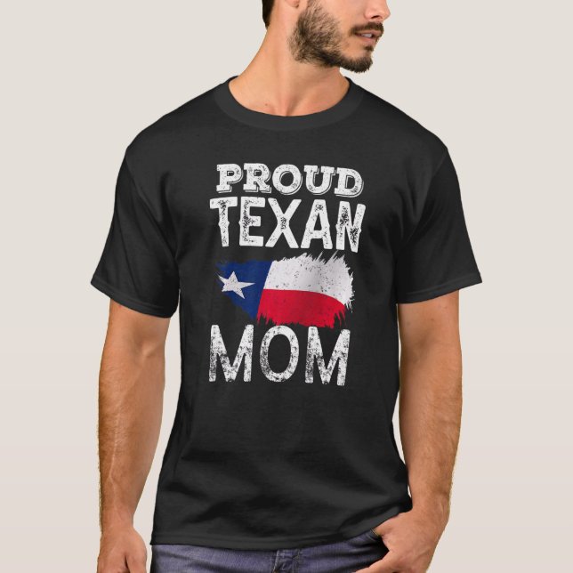 Camiseta Hermosa madre texana patriota madre del orgullo de (Anverso)