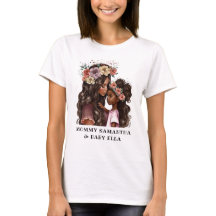 Hermosa madre y hija negras (2)