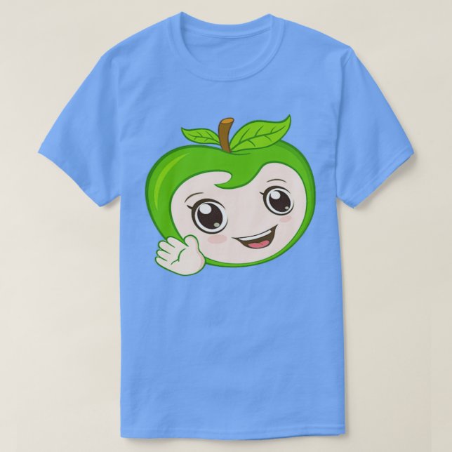 Camiseta hermosa manzana (Diseño del anverso)