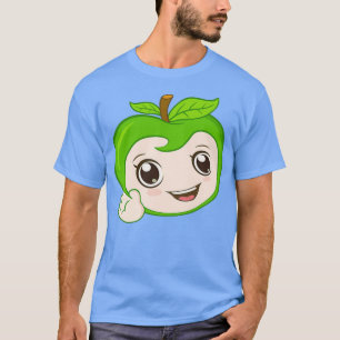 Camiseta hermosa manzana
