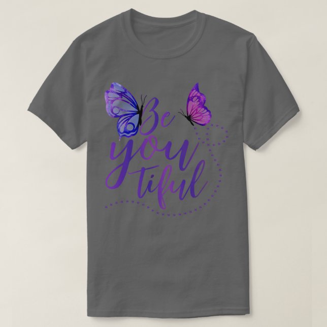 Camiseta hermosa mariposa (Diseño del anverso)