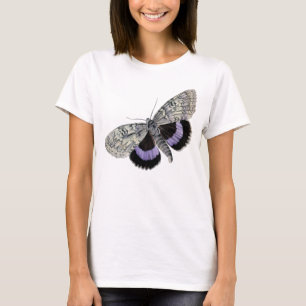 Camiseta Hermosa mariposa azul de cornflower T-Sh