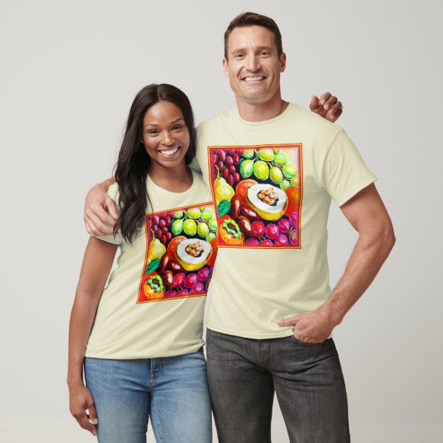 Camiseta Hermosa mezcla de pintura de frutas de uva. ¡Hazte (Unisexo)