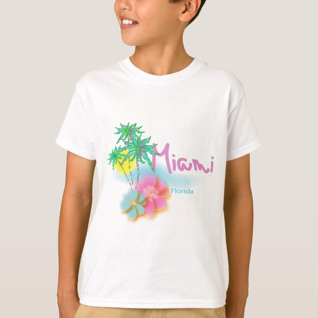 Camiseta Hermosa Miami Florida (Anverso)