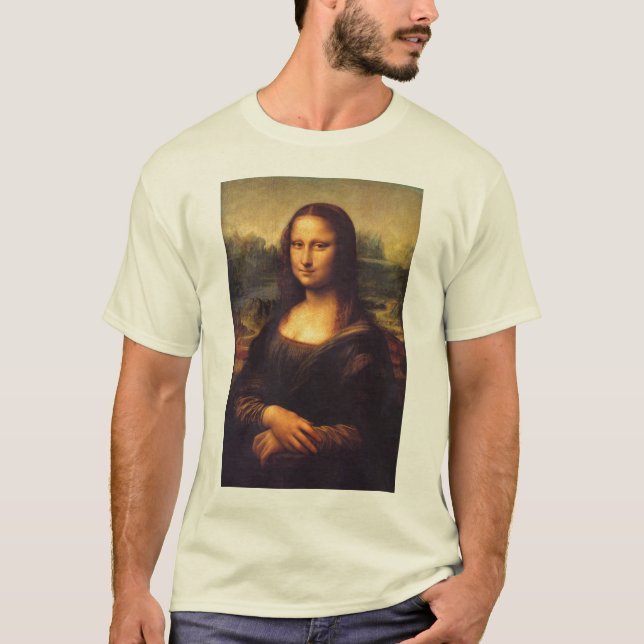Camiseta Hermosa Mona Lisa (Anverso)