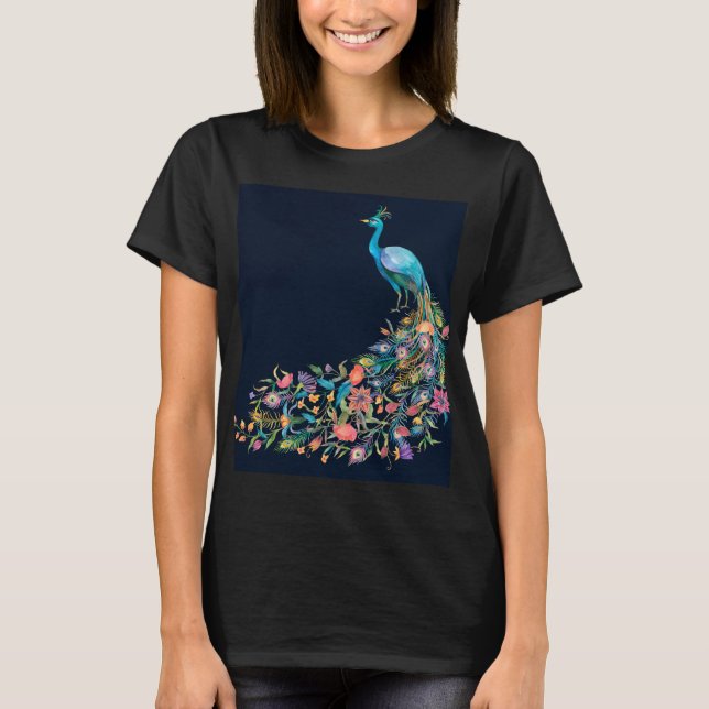 Camiseta Hermosa Peacock Jewel T-Shirt (Anverso)